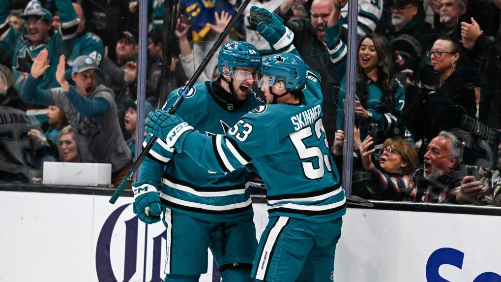 Pavol Regenda a Jeff Skinner.