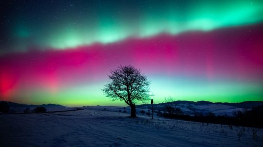 FOTO: Pestré farby polárnej žiary opäť zdobili oblohu nad Slovenskom