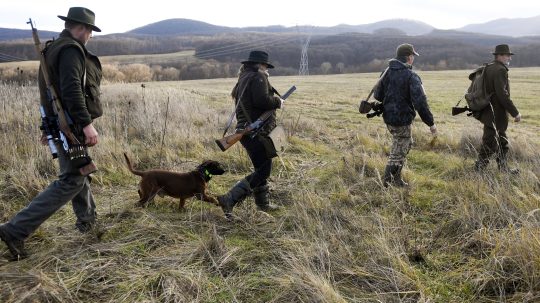 Ilustračná fotografia poľovníkov
