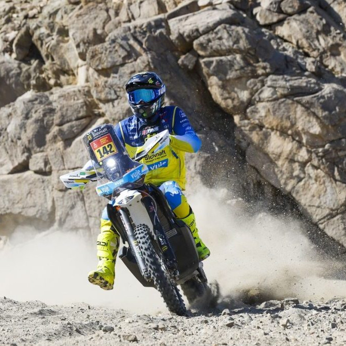 Slovenský pretekár Štefan Svitko.