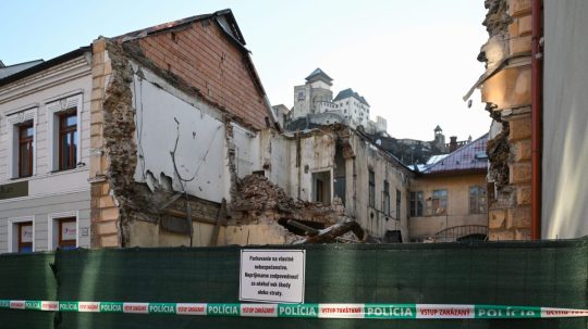 Po meštianskom dome ostali len ruiny.