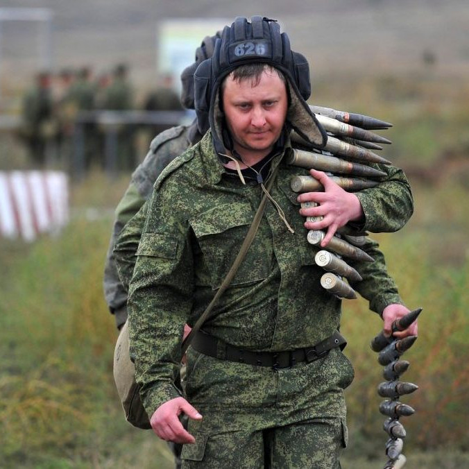 Na ilustračnej snímke ruský vojak.