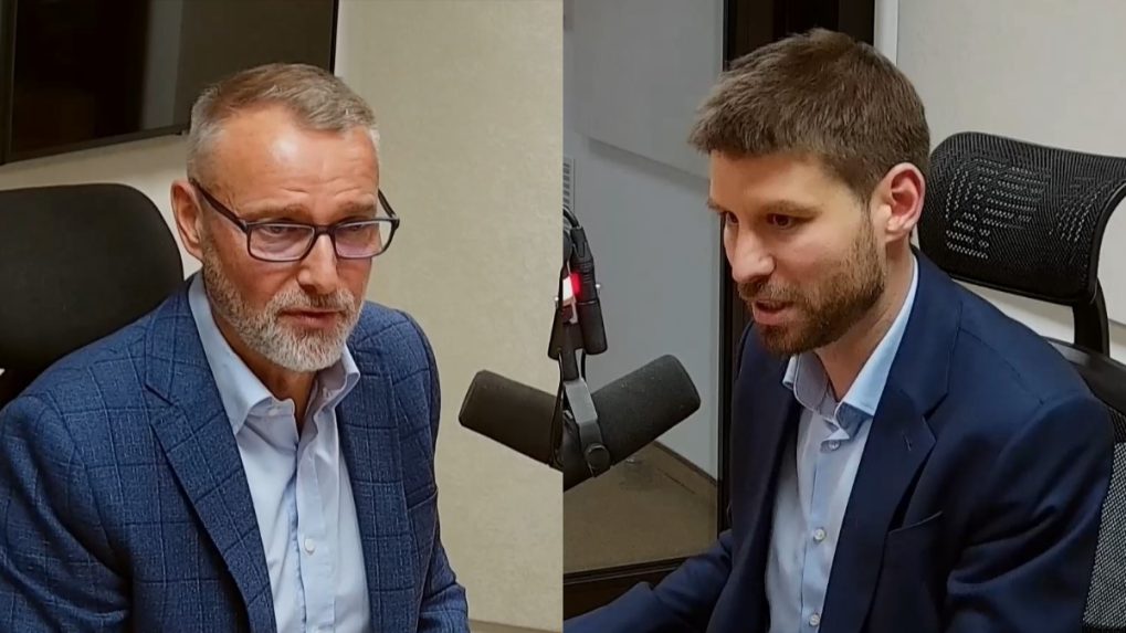 Richard Raši a Michal Šimečka.