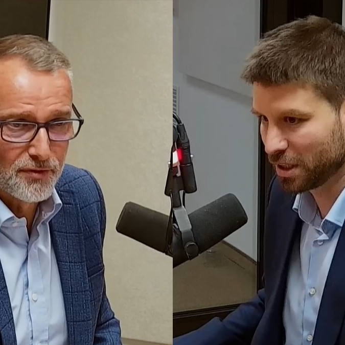 Richard Raši a Michal Šimečka.