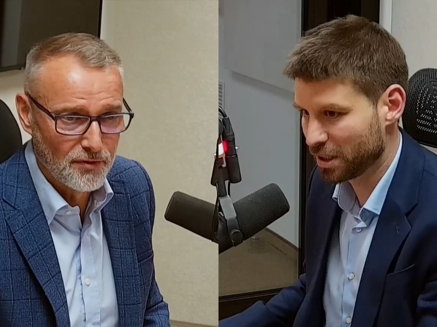 Richard Raši a Michal Šimečka.