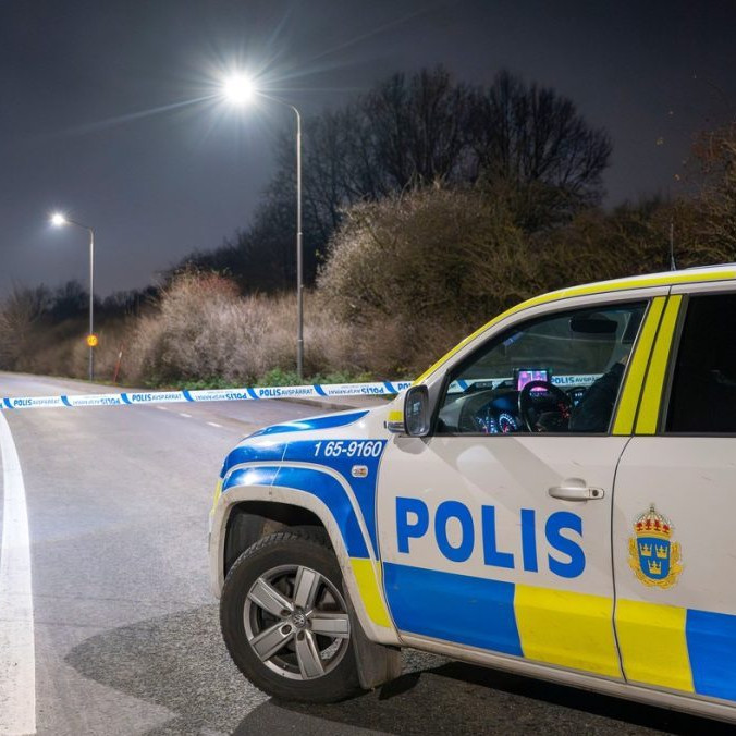 Na ilustračnej snímke auto švédskej polície.