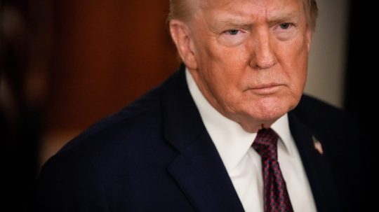 Na snímke Donald Trump.