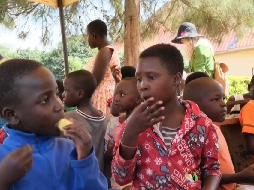 ugandské deti