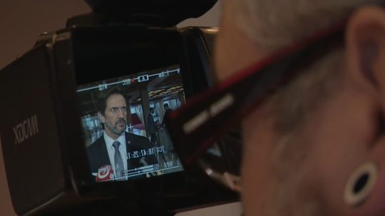 Na ilustračnej snímke kamera snímka Roberta Kaliňáka.