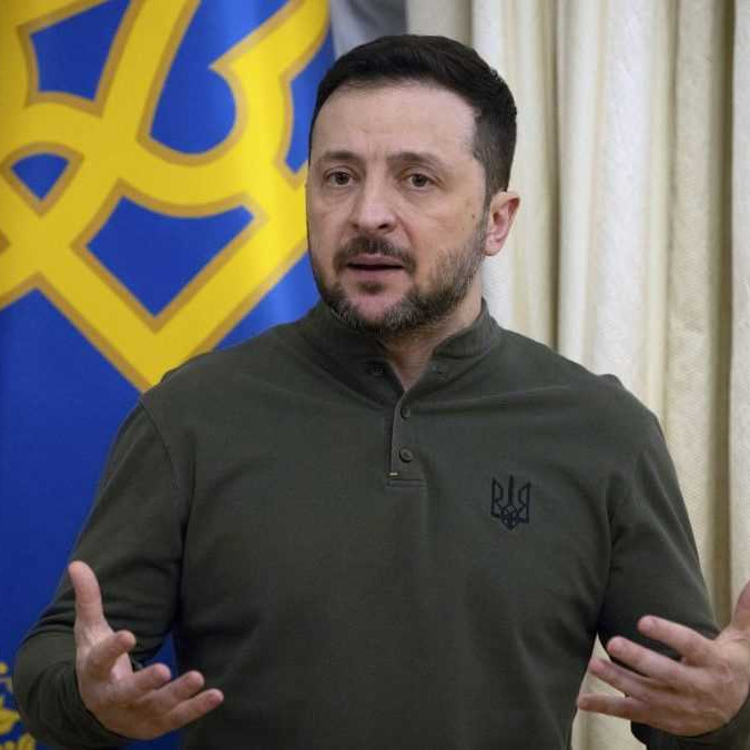 Na snímke Volodymyr Zelenskyj.