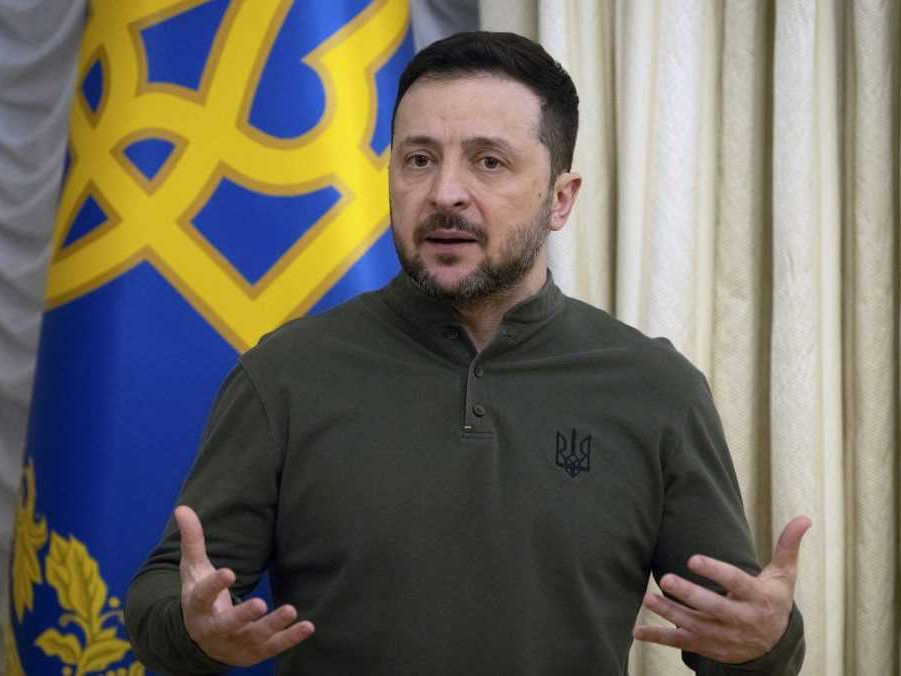 Na snímke Volodymyr Zelenskyj.