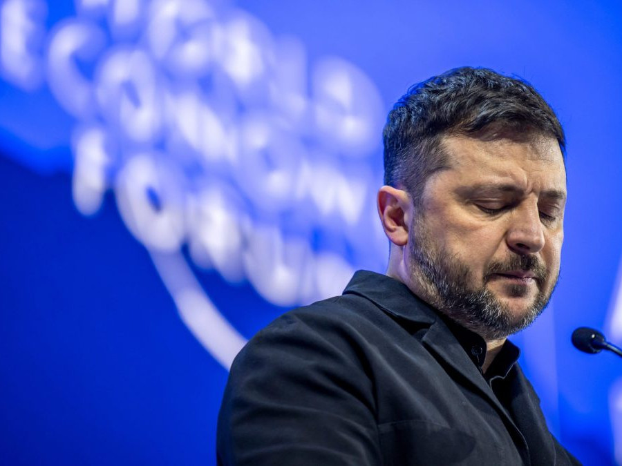 Ukrajinský prezident Volodymyr Zelenskyj.