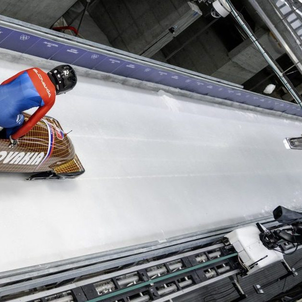 Na snímke slovenská bobistka Viktória Čerňanská.