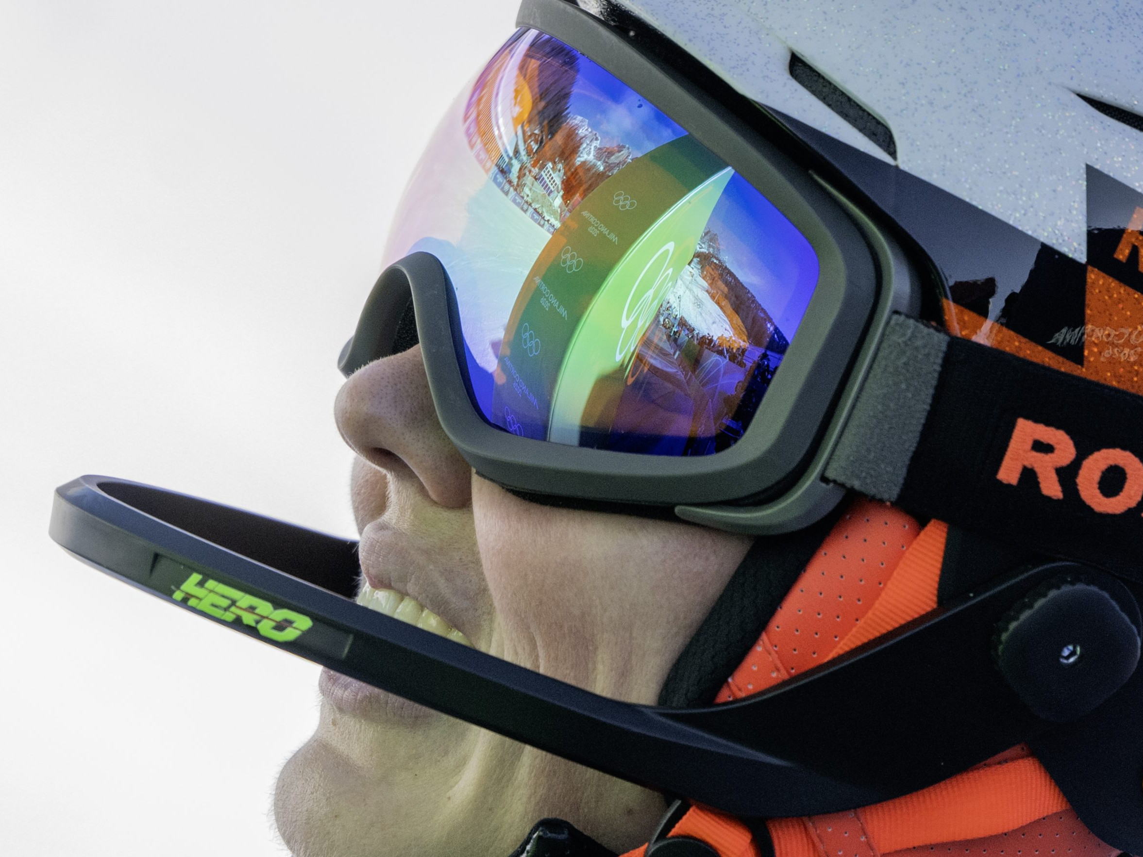 Petra Vlhová v cieli po 2. kole slalomu na ZOH v Cortine d'Ampezzo.