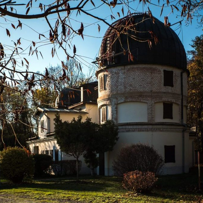 Na snímke hvezdáreň v Hurbanove.