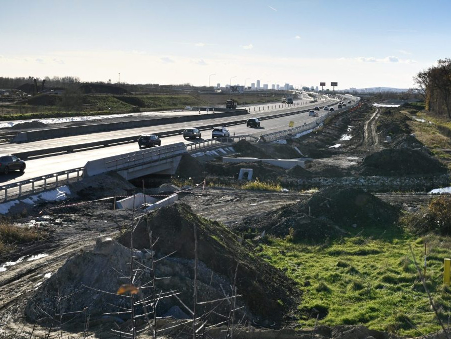 diaľnica pri Bratislave