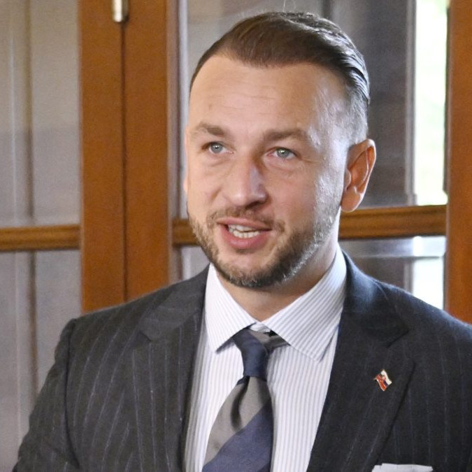 Minister vnútra Matúš Šutaj Eštok.