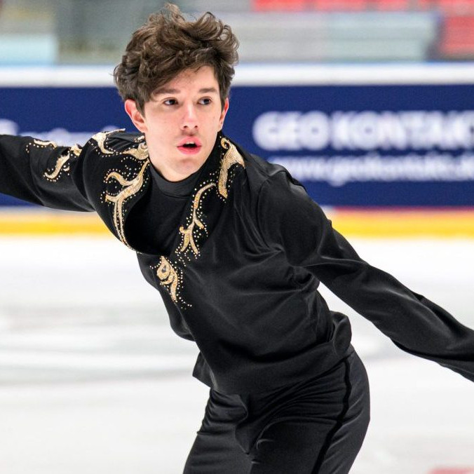 Slovenský krasokorčuliar Adam Hagara.