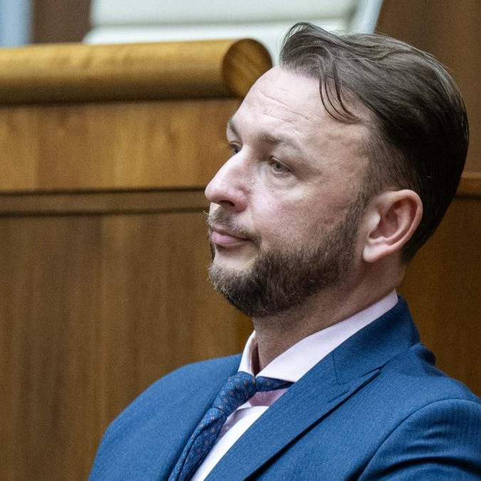 Na snímke minister vnútra SR Matúš Šutaj Eštok (Hlas-SD).