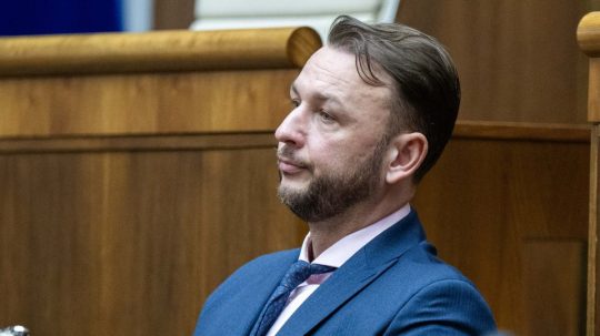 Na snímke minister vnútra SR Matúš Šutaj Eštok (Hlas-SD).