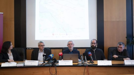 TK zástupcov Univerzity Komenského v Bratislave a Ústavu vied o Zemi Slovenskej akadémie vied.