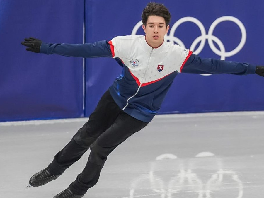 Slovenský krasokorčuliar Adam Hagara.