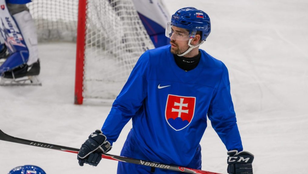 Peter Čerešňák počas tréningu