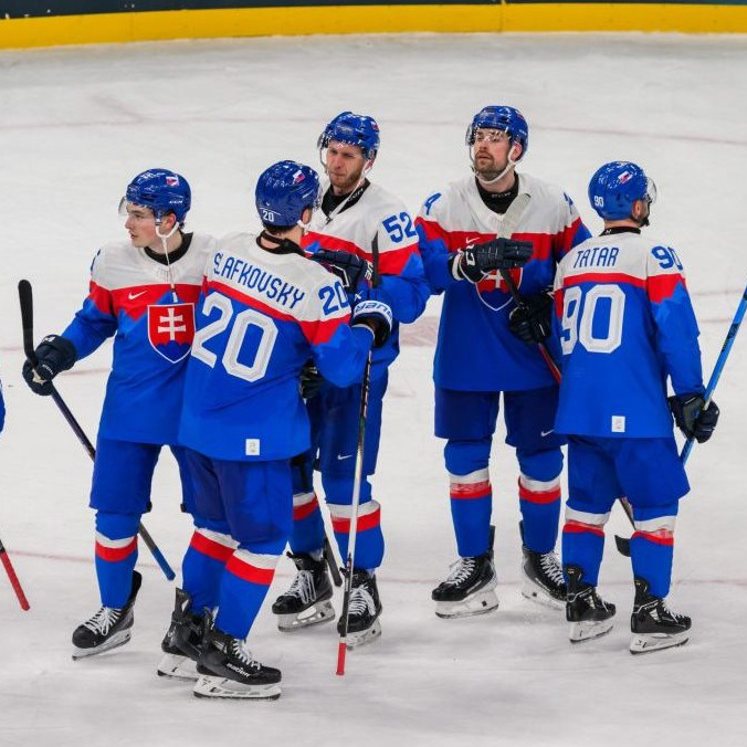 Slovenskí hokejisti.