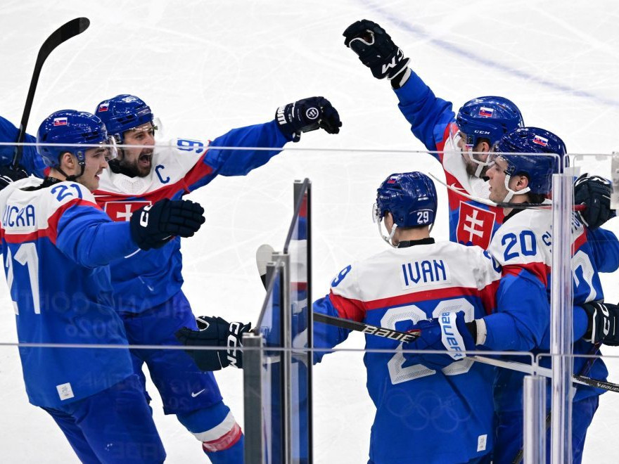 Slovenskí hokejisti.