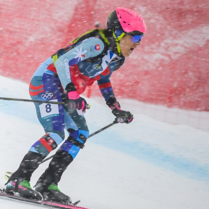 Slovenská reprezentantka v skialpinizme Marianna Jagerčíková.