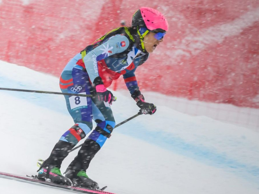 Slovenská reprezentantka v skialpinizme Marianna Jagerčíková.