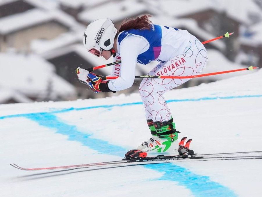 Slovenská akrobatická lyžiarka Nikola Fričová.