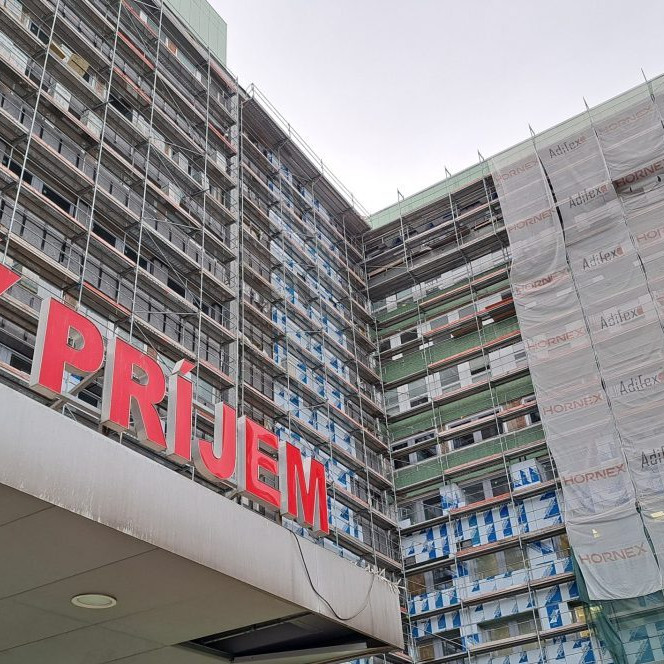 Rekonštrukcia popradskej nemocnice.