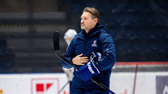 Tréner Vladimír Országh.