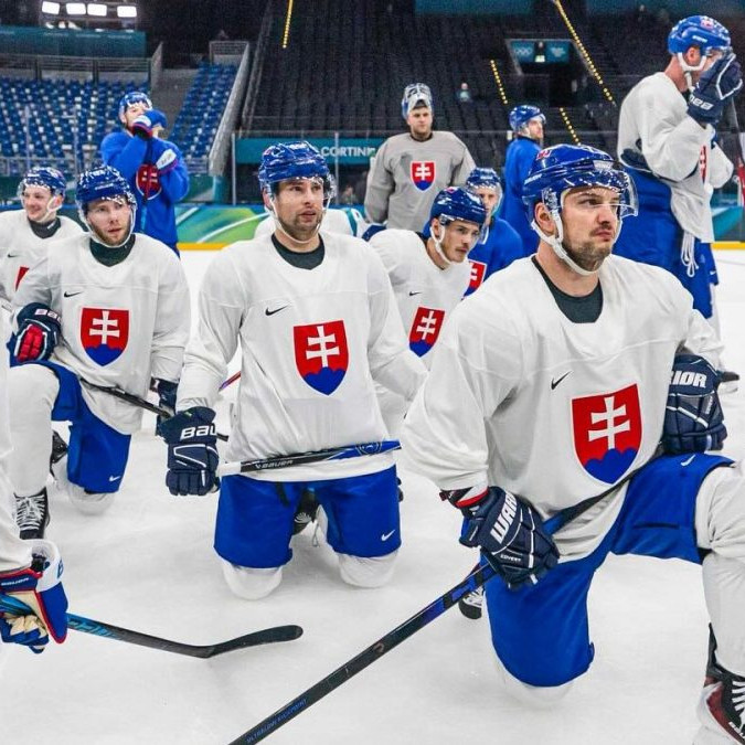Slovenskí hokejisti.