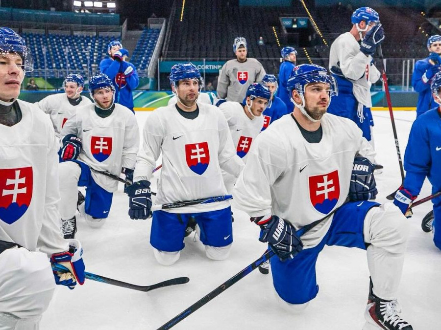 Slovenskí hokejisti.
