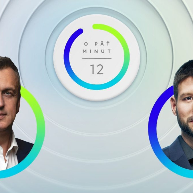 Na snímke A. Danko a M. Šimečka.