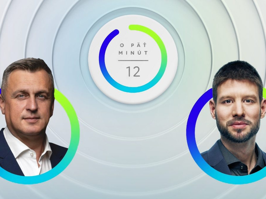 Na snímke A. Danko a M. Šimečka.