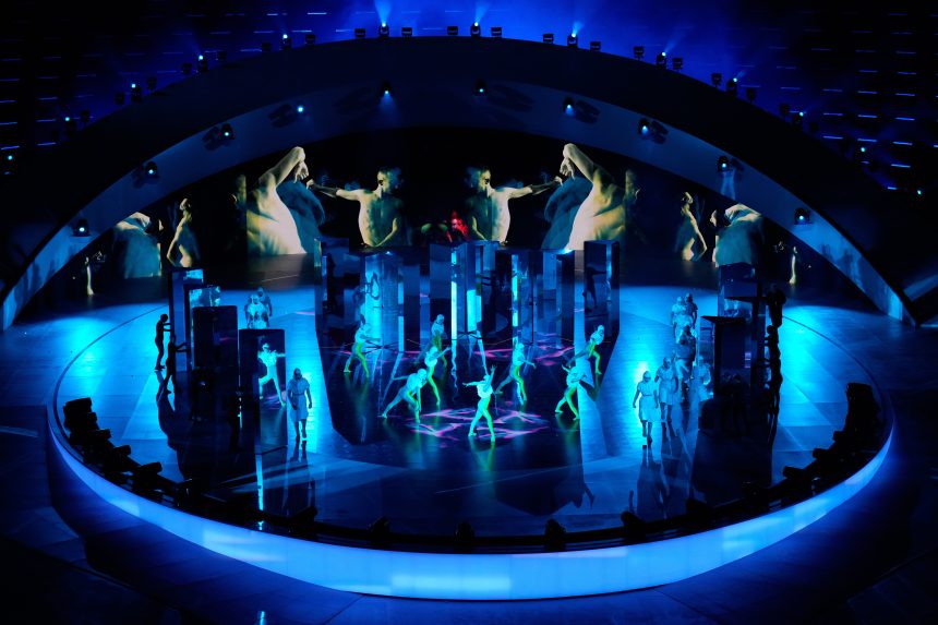 Snímka zo záverečného ceremoniálu ZOH 2026