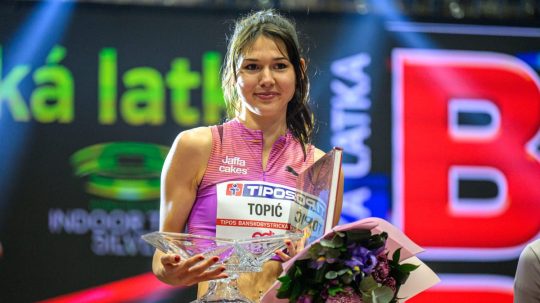 Na snímke Angelina Topičová.