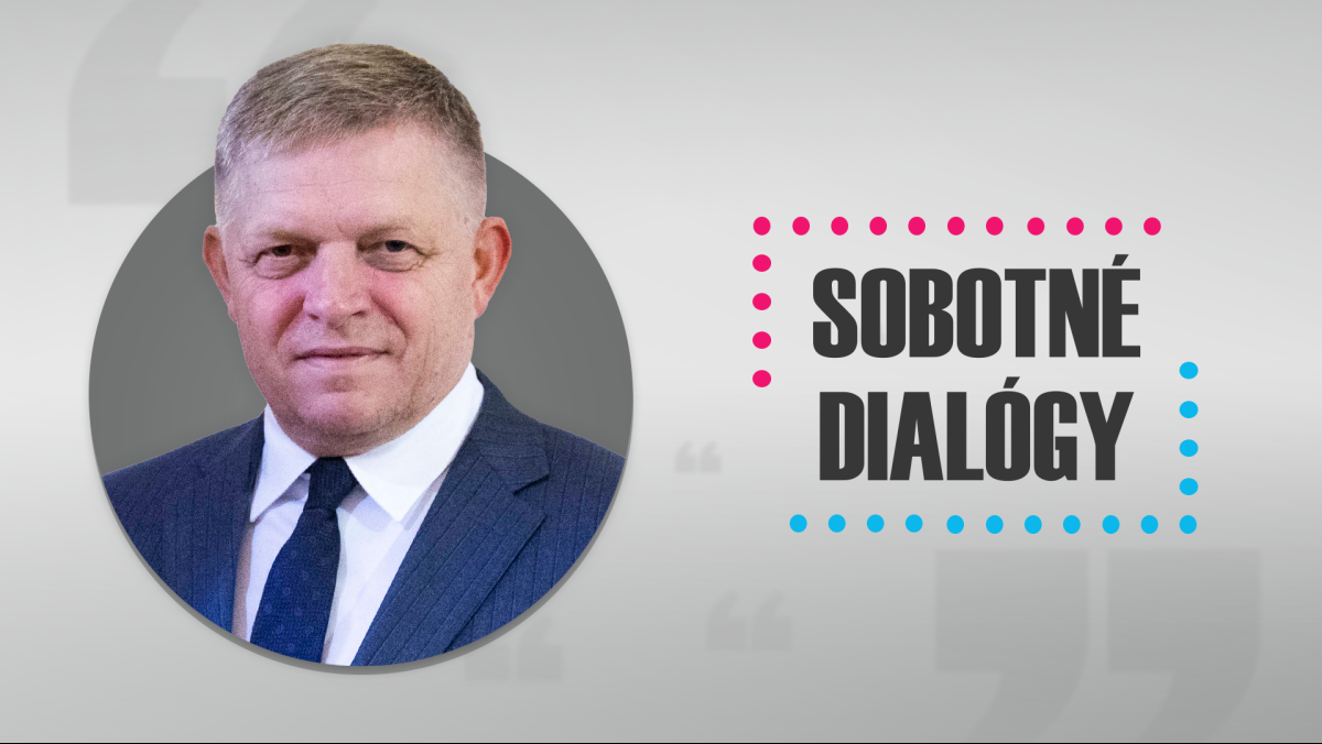 Sledujte NAŽIVO: Hosťom rel&aacute;cie Sobotn&eacute; dial&oacute;gy je premi&eacute;r Robert Fico