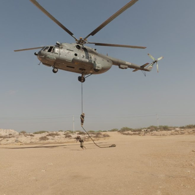 Jednotky Iránskych revolučných gárd.