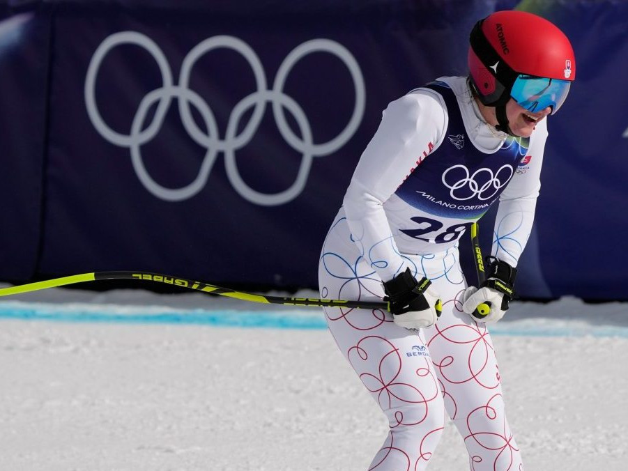 Slovenská lyžiarka Katarína Šrobová