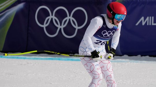 Slovenská lyžiarka Katarína Šrobová