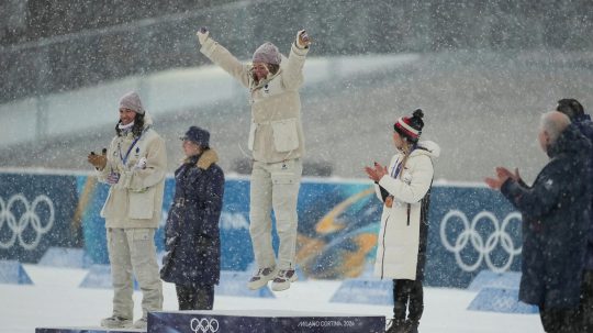 Stupeň biatlonových víťaziek