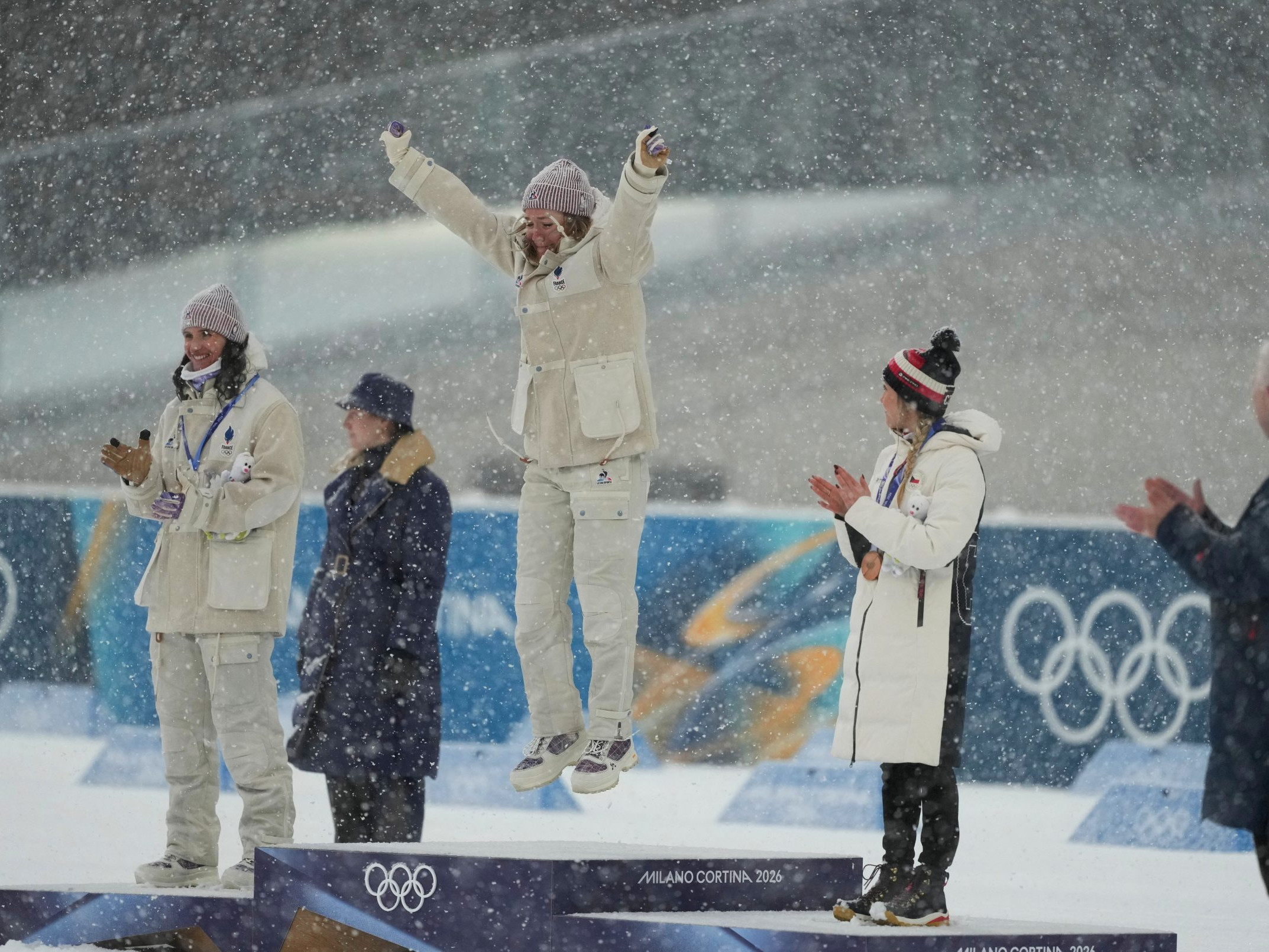 Stupeň biatlonových víťaziek