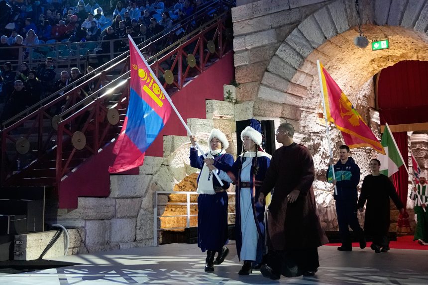 Snímka zo záverečného ceremoniálu ZOH 2026