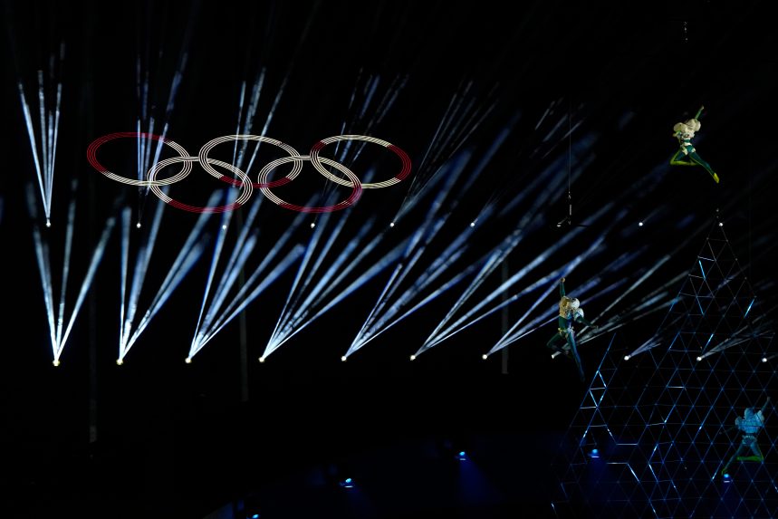 Snímka zo záverečného ceremoniálu ZOH 2026