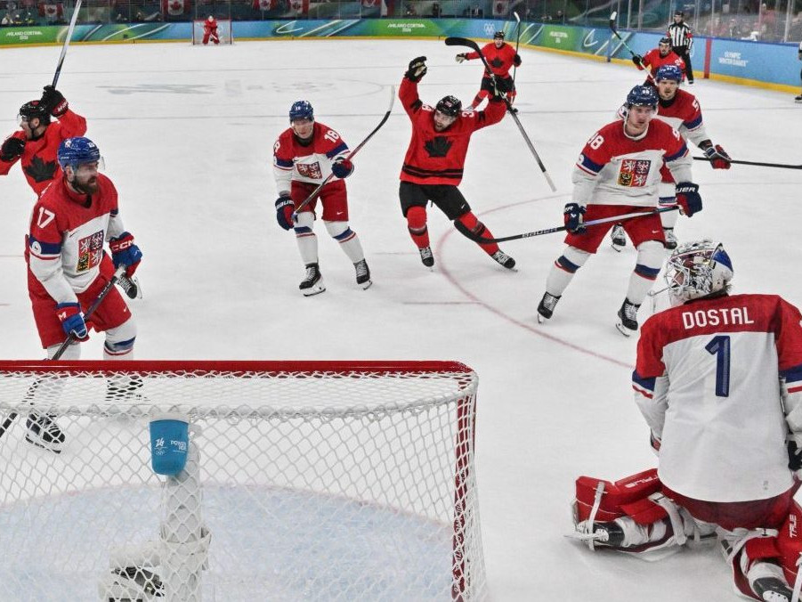 Česko podľahlo Kanade po predĺžení.