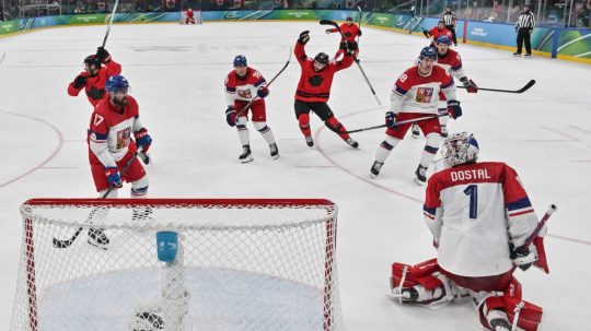 Česko podľahlo Kanade po predĺžení.